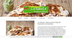 Desktop Screenshot of lasalsita.com